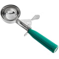 DISHER SIZE 12 SS 2.75 OZ GREEN HANDLE