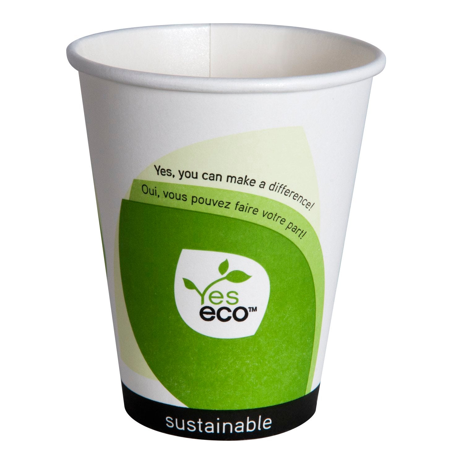 COFFEE CUP COMPOSTABLE 8OZ 1000PCS
