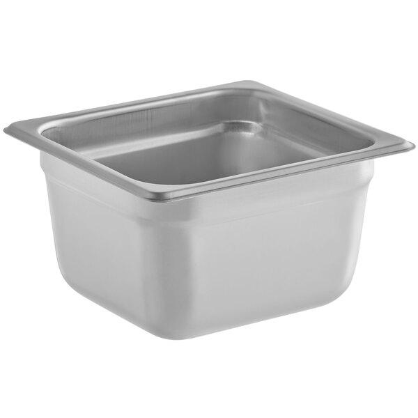 STEAM TABLE PAN 1/6 SIZE 4" ANTI-JAMMING