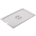 STEAM TABLE PAN COVER FULL SIZE NOTCHED