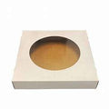 CAKE BOX 8X8X1.5 WITH WINDOW 250PCS