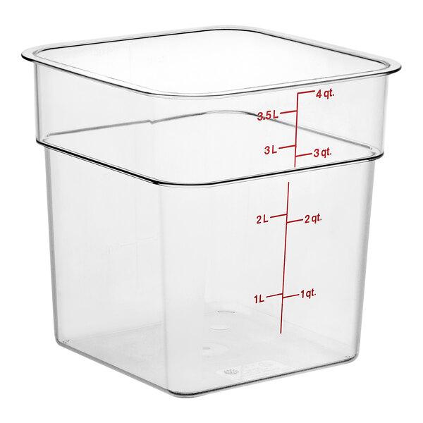 CAMSQUARE FOOD CONTAINER 4 QT