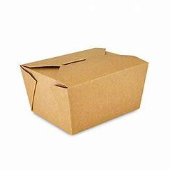 TAKE-OUT BOX #1 KRAFT 200PCS