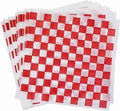 PAPER GREASEPROOF CHECKERED 12 X 12 RED 2000 SHTS