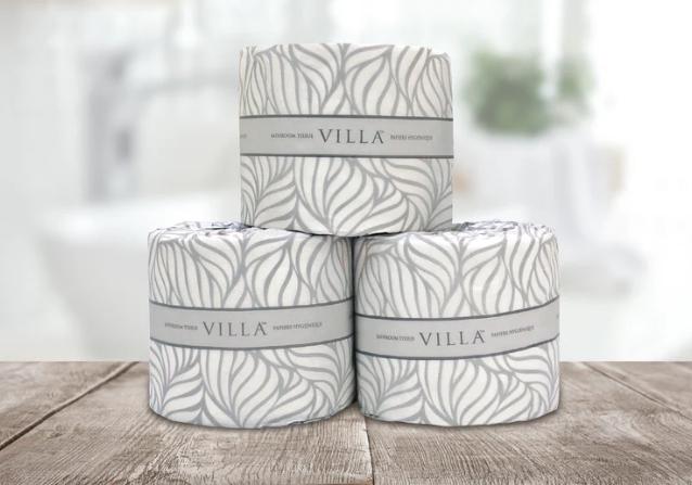 VILLA BATH TISSUE 2 PLY 500 SHTS - 48 ROLLS