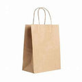PAPER BAG WITH HANDLE KRAFT 13X7X13 250PCS