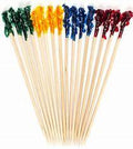 TOOTHPICK FRILLED 4" 1000PCS