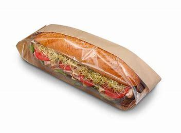 SANDWICH BAG WINDOW DUBLVIEW 3.25 X 2 X 10.25