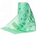 COMPOSTABLE BAGS 25X30 4 ROLSS OF 50 BAGS GREEN