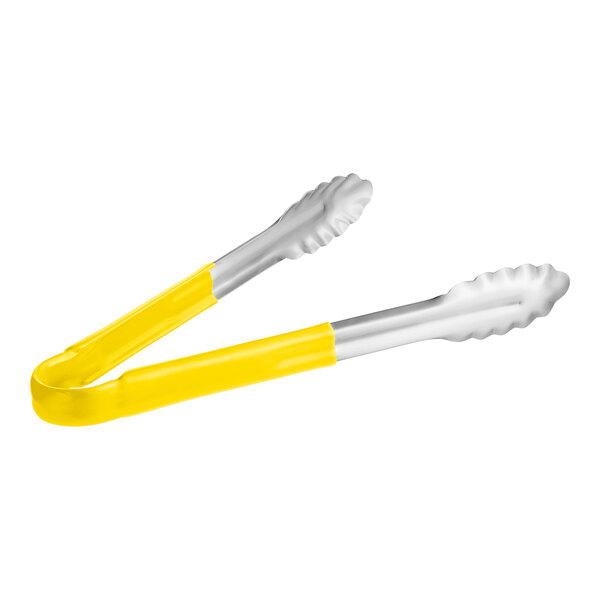 TONGS COATED HANDLE 12" YELLOW