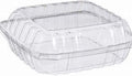 PLASTIC HINGED CONTAINER 9X6X4 500PCS