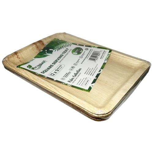 SQUARE SERVING TRAY 12X9IN 12X6EA