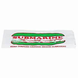 SUBMARINE BAG 4.5 X 2 X 16, PRINTED 1000PCS