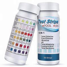 CLORINE TEST STRIPS 100PCS