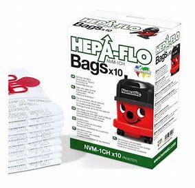 VACUUM BAG NVM-1CH HEPA FLO DISPOSABLE VACUUM BAG 10/PKG
