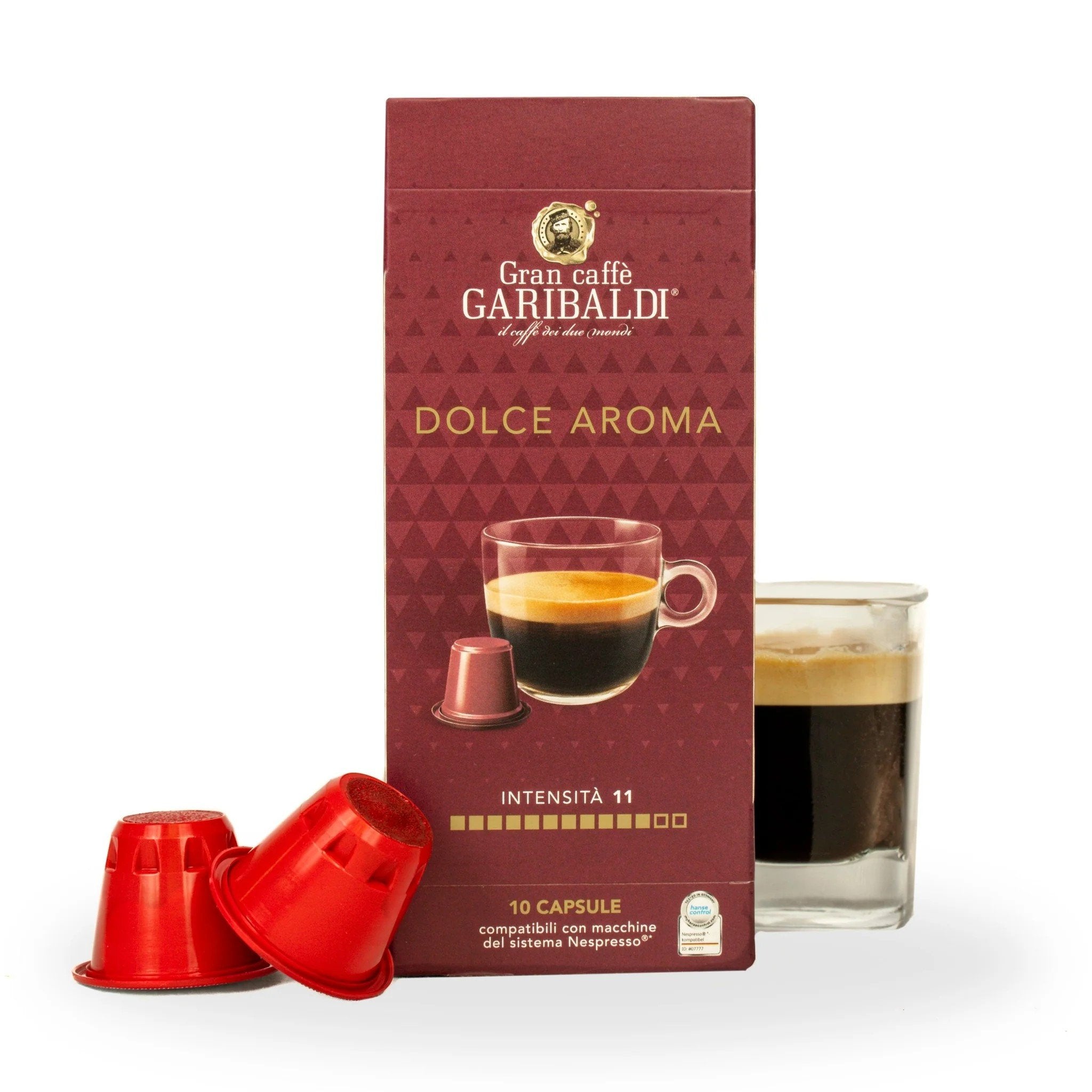 GRAN CAFFE GARIBALDI DOLCE AROMA NESPRESSO PODS 200CT
