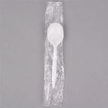 SOUP SPOON WHITE INDIVIDUALLY WRAPPED 1000PCS