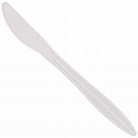 CUTLERY PLASTIC KNIVES WRAPPED 250PCS