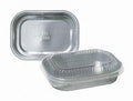 ENTREE CONTAINER WITH LID SILVER 16OZ 4X25EA