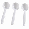 PLASTIC SOUP SPOON - HEAVY DUTY - WHITE - 1000PCS