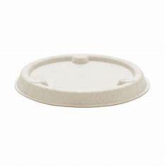 BAGASSE COMPOSTABLE PORTION CUP LID 4 OZ 20 X 100PCS