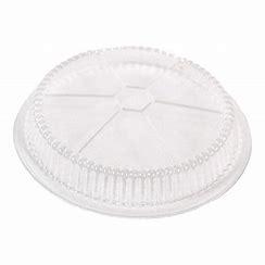 ALUMINUM CONTAINER LID 8" ROUND DOME 500PCS