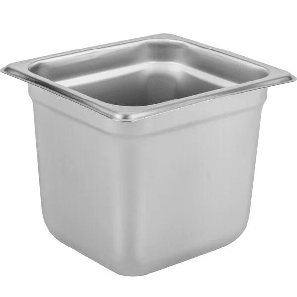 STEAM TABLE PAN 1/6 SIZE 6" ANTI-JAMMING
