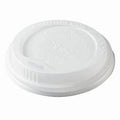 COFFEE CUP LID - WHITE - DOME - 10-20OZ - 20 X 50PCSPCS