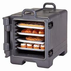 Cam GoBox� Insulated Food Pan Carrier, 90.9 qt., front load black