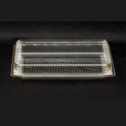 CONTAINER HINGED CLEAR DONUT 200PCS