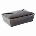 TAKE-OUT BOX #3 BLACK 200PCS
