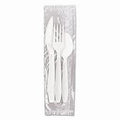 UTENSIL KITS WHITE F, K, S, S&P, NAPKIN 500/CASE