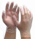 Vinyl Gloves - Powder Free - Clear Small / Case - 10 Boxes