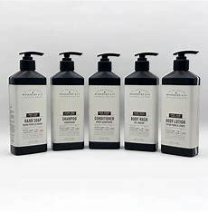 Woodbury & Co. Amenities Mounted Bottles BLACK SINGLE COUNTER BRACKET FOR HAND SOAP 100PCS