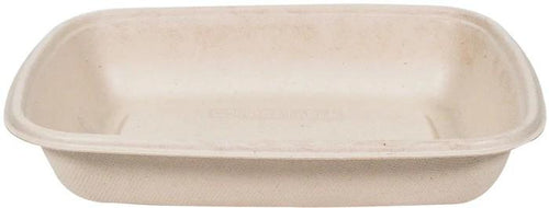 BAGASSE RECTANGLE 1000ML 6x50PCS