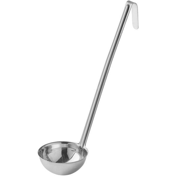 S.S. LADLE ONE PIECE 8 OZ