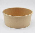 SALAD BOWL 1300ML KRAFT 4x50PCS
