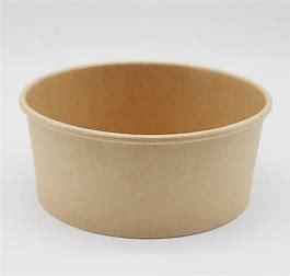 SALAD BOWL 1300ML KRAFT 4x50PCS