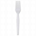 PLASTIC FORKS - HEAVY DUTY - WHITE - 1000PCS
