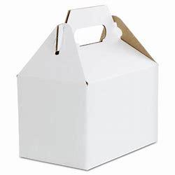 WHITE GABLE BOX 8.5X5.5X5 100PCS
