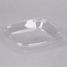 LID PET FOR BAGASSE SQUARE CONTAINER 6 X 50PCS
