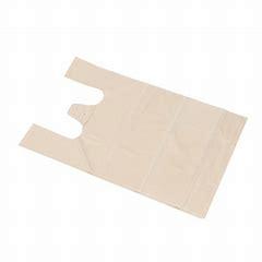 COMPOSTABLE T-SHIRT BAGS 11X6X21 200EA