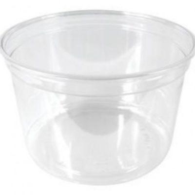 DELI CONTAINER PLASTIC 16OZ 500PCS