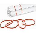 RUBBER BANDS #10 25LBS RED - 1-1/4"