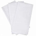 GUEST TOWELS LINEN LIKE WHITE 2PLY 1000PCS
