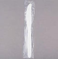 KNIFE WHITE INDIVIDUALLY WRAPPED 1000PCS