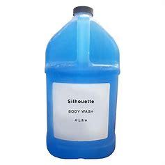 SILHOUETTE BODY WASH 4X4L