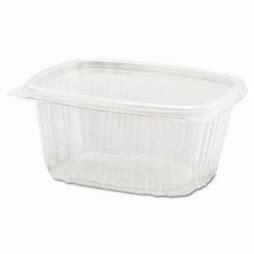 HINGED DELI CONTAINER 48OZ 200PCS