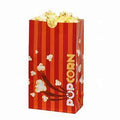 BAG PAPER POPCORN 46 OZ RED STRIPE 1000PCS
