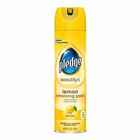 PLEDGE BEAUTIFY LEMON ENHANCING POLISH 6 X 14.2OZ